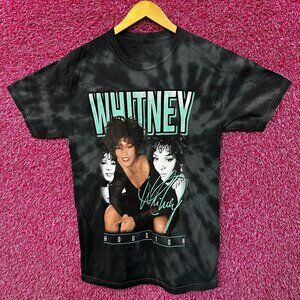 Whitney Houston I wanna Dance With Somebody tie dye Med